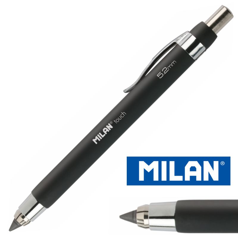 Portaminas Milan Touch 5.2 mm - ¡Dibuja tu mundo!