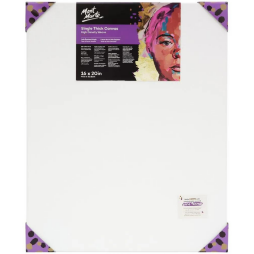 Lienzo de 380gsm (18mm profundidad) Premium (40.6 x 50.8 cm) Mont Marte