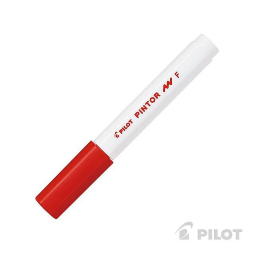 Marcador de pintura acrílica Pintor F de 1 mm color Rojo Pilot