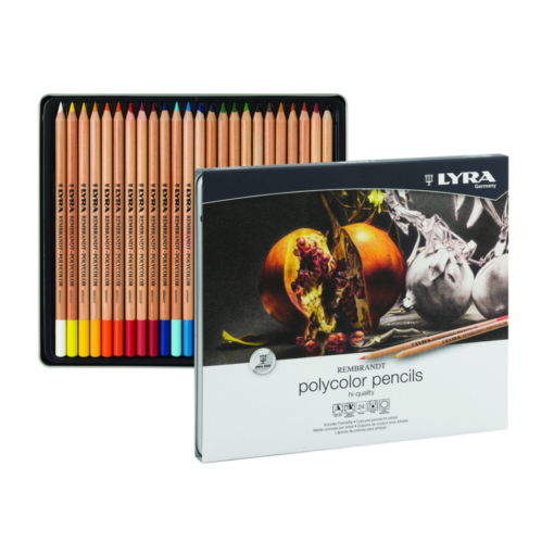 Set de 24 Lápices de Color Artísticos Polycolors Rembrandt Lyra