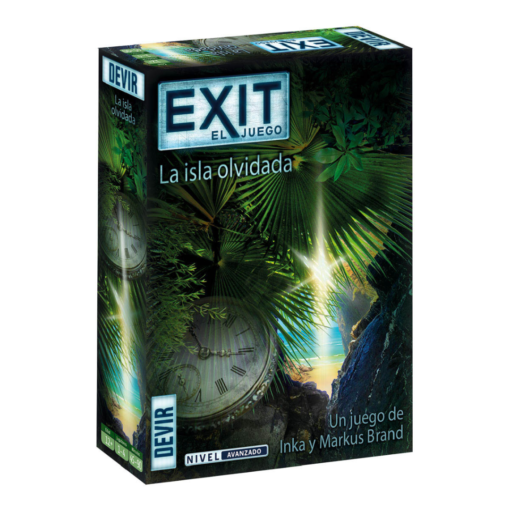 Juego de Mesa - Exit – La Isla Olvidada (Nivel Avanzado) - Devir