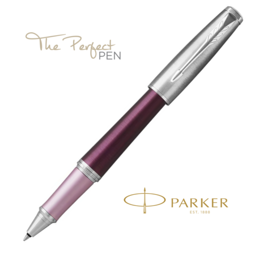 Rollerball Urban RB Dark Purple Premium con clip cromado CT Parker