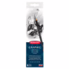 Set de 6 lápices de dibujo profesional inglés Derwent Graphic Soft (8B - 2H) + Tajador - Te04