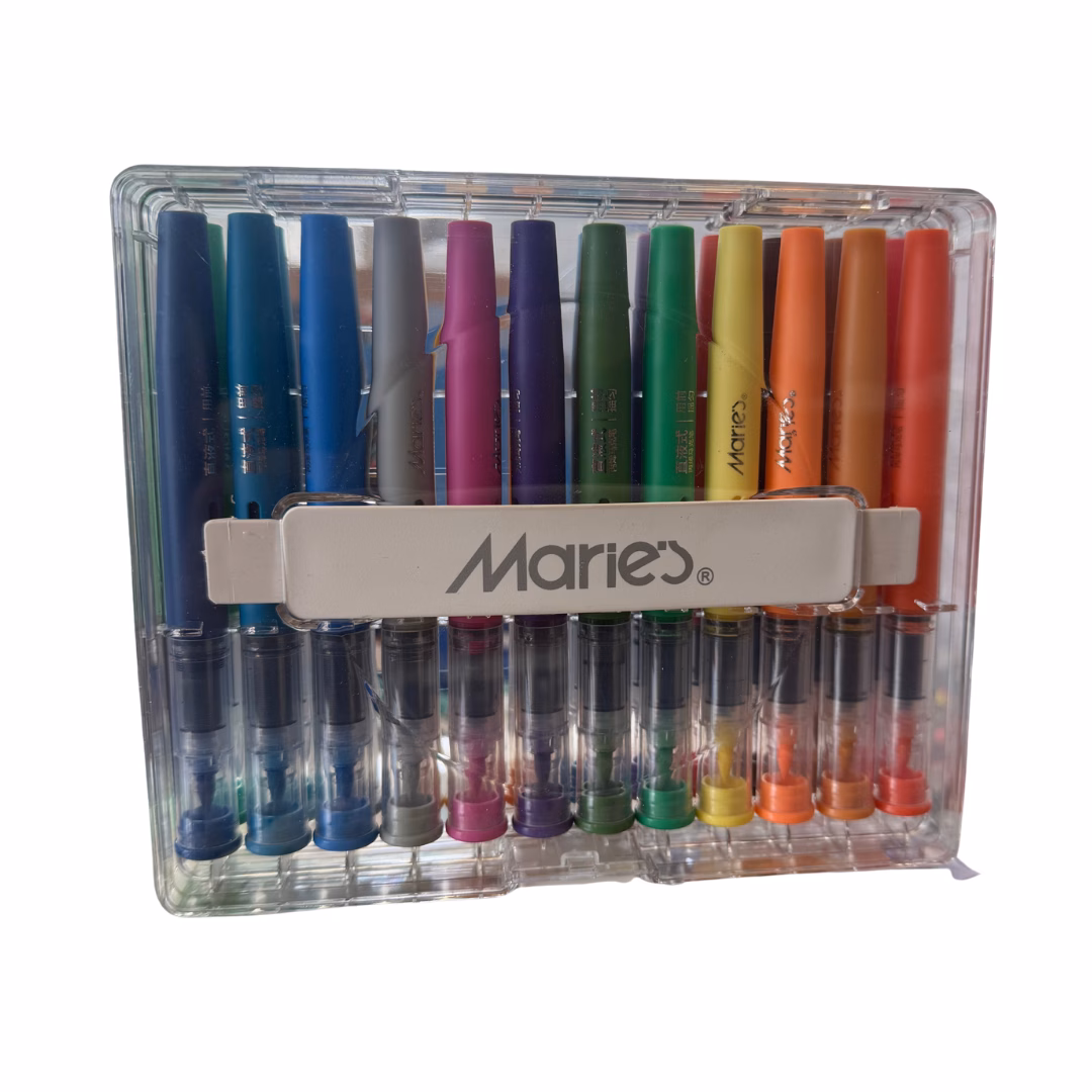 Set de 24 Marcadores Acrílicos Punta Flexible - Marie's - Imagen 3